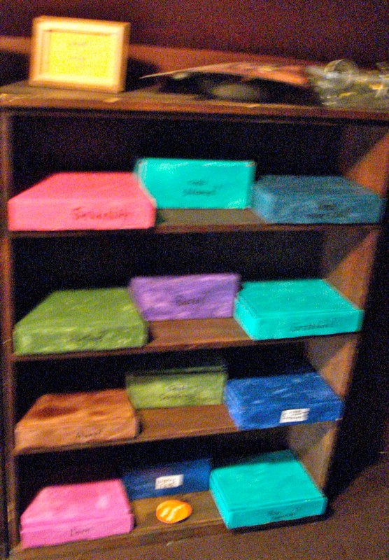 Another shelf of gift boxes